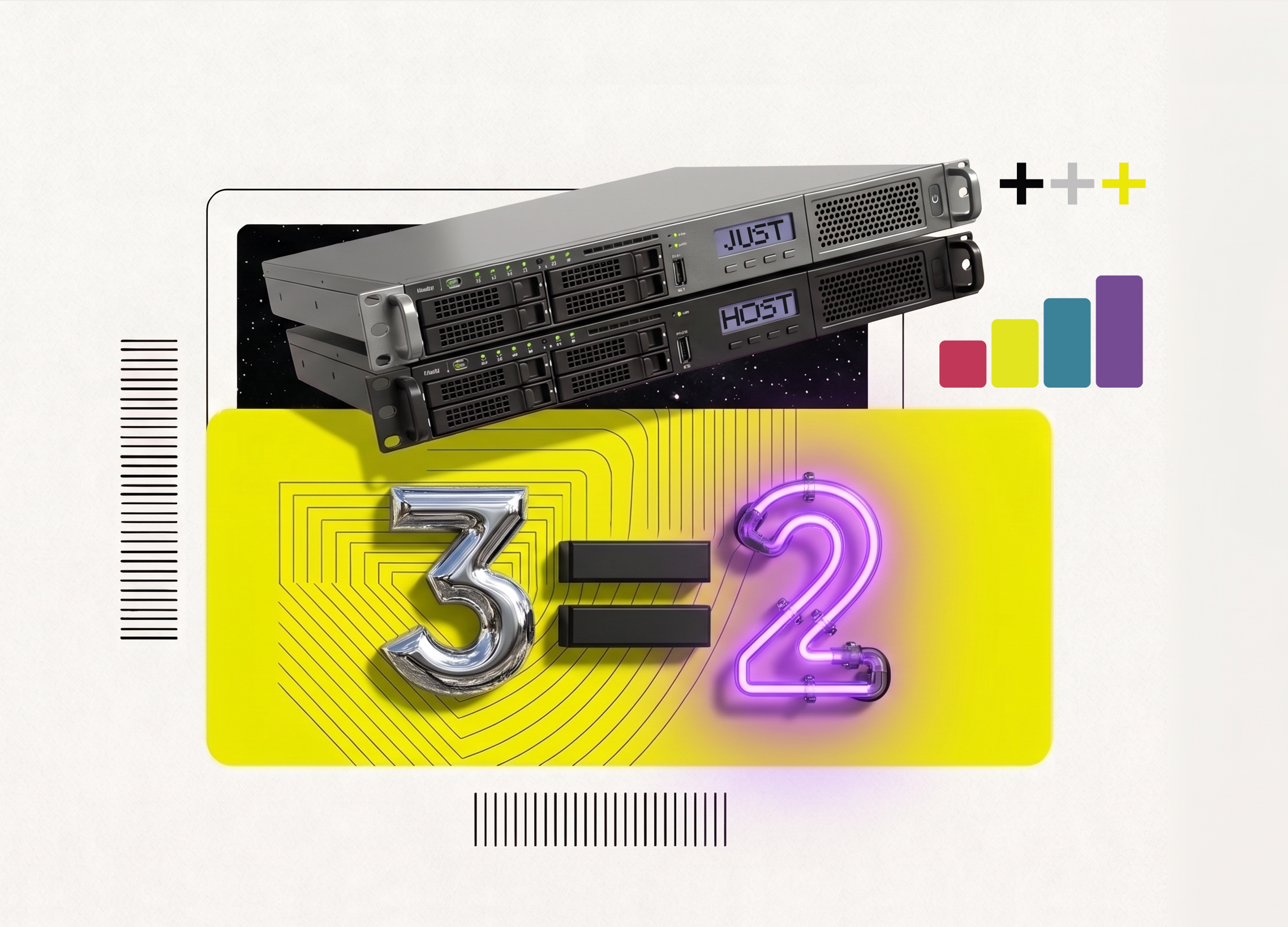 JustHosting 3 VPS for the price of 2 — save 35%